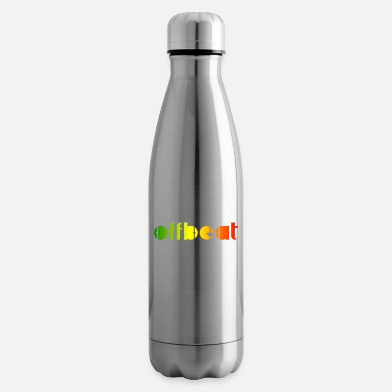 Offbeat, Reggae music - Isolierflasche - Lightsilver