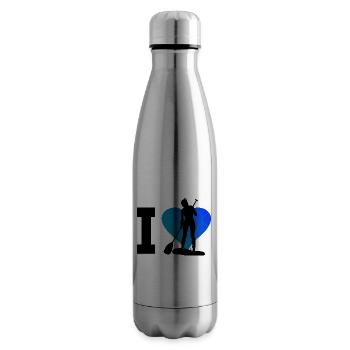 Standup Paddling Herren Standup Paddleboard - Isolierflasche - Lightsilver - Rechts