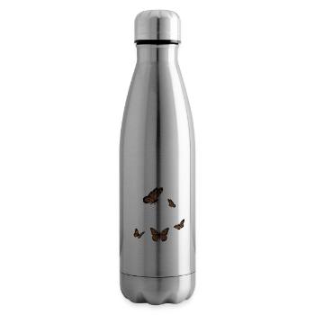 Fille monarque - Bouteille isotherme - argent clair - Droite