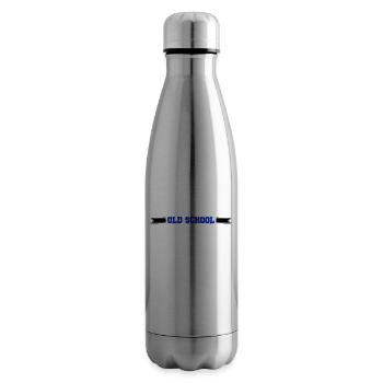 old school - Insulated Water Bottle - silver - Right