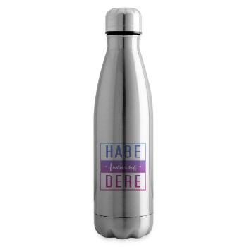 habe dere, minga, oberbayern, bayern - Isolierflasche - Lightsilver - Rechts