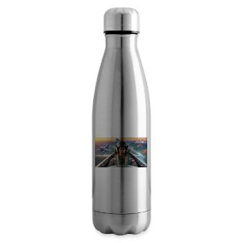 Austrian Air Force F16 - Isolierflasche - Lightsilver - Rechts