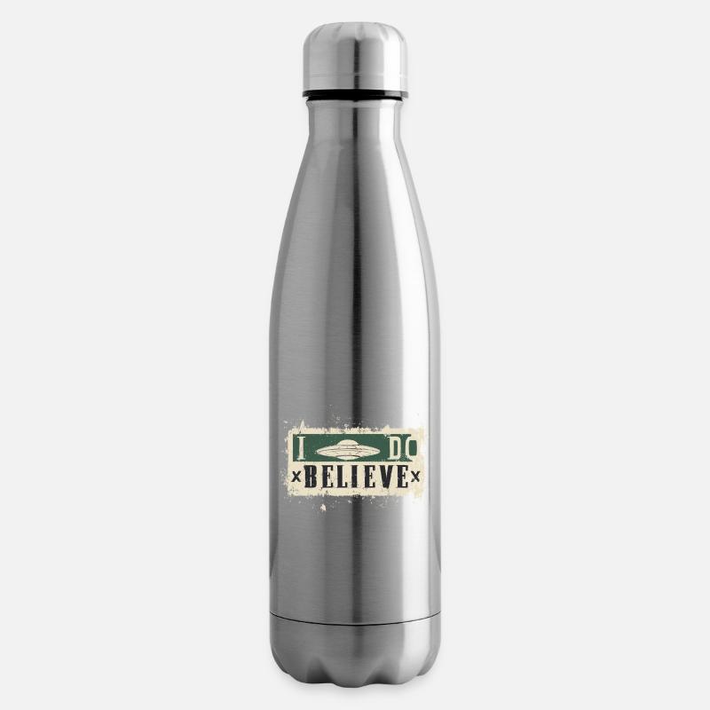 Ich glaube an UFOs - Isolierflasche - Lightsilver