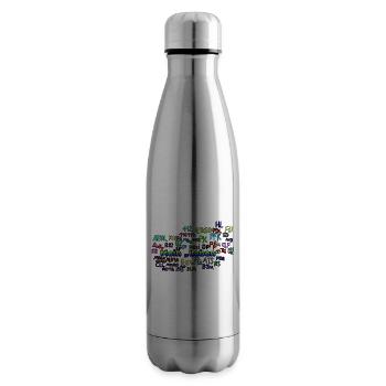 Mein Leben - Pflege - Isolierflasche - Lightsilver - Rechts
