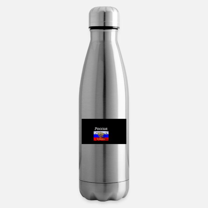 Russie - Bouteille isotherme - argent clair