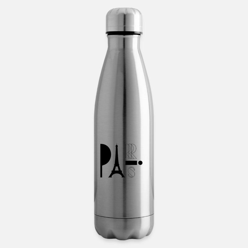 Paris - Isolierflasche - Lightsilver
