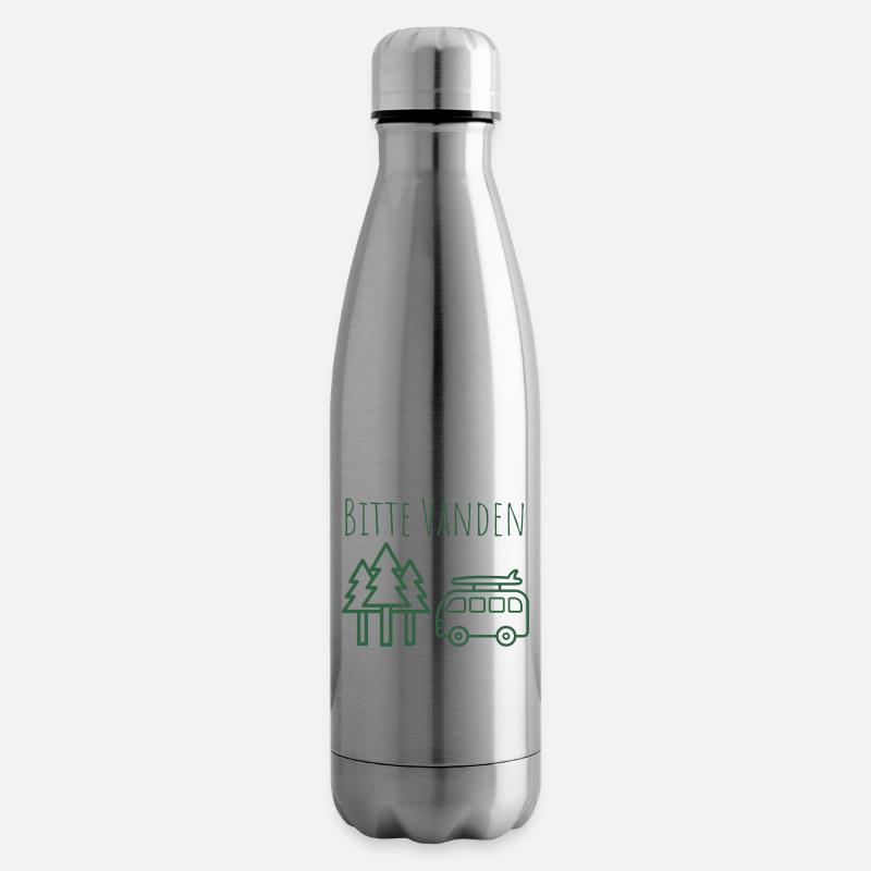 Bitte VANDEN am Wald - Isolierflasche - Lightsilver