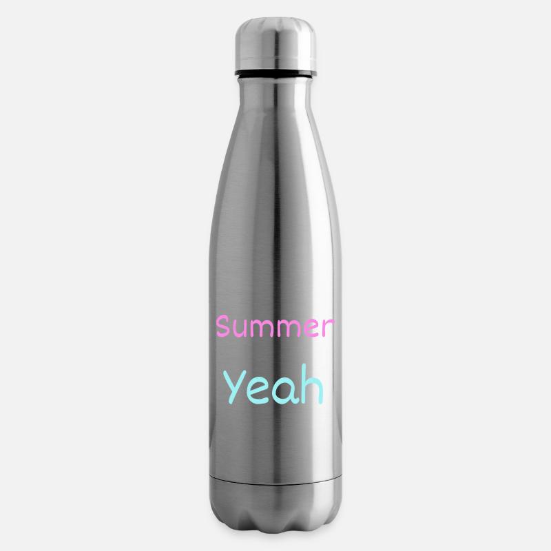Sommer - Isolierflasche - Lightsilver