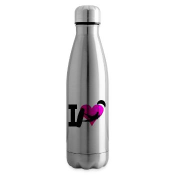 Kiting Kite Kitesurfing Kitesurfing Kitesurf - Insulated Water Bottle - silver - Right