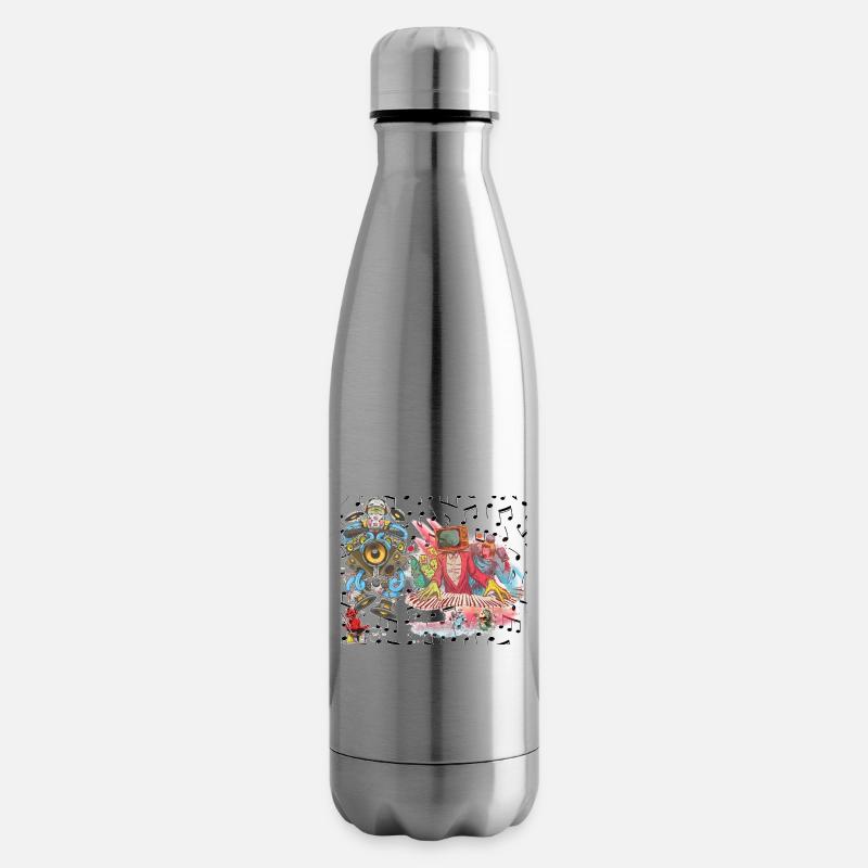 2 D’origine - Bouteille isotherme - argent clair