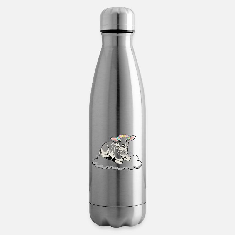 Mouton Mouton - Bouteille isotherme - argent clair