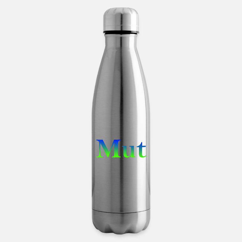 Mut ist der Plan - Isolierflasche - Lightsilver