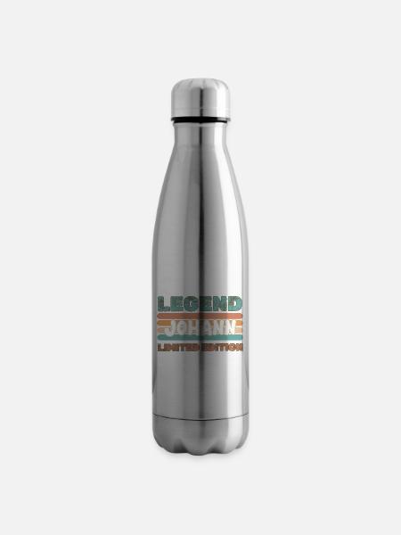 Vorname Johann - Isolierflasche - Lightsilver