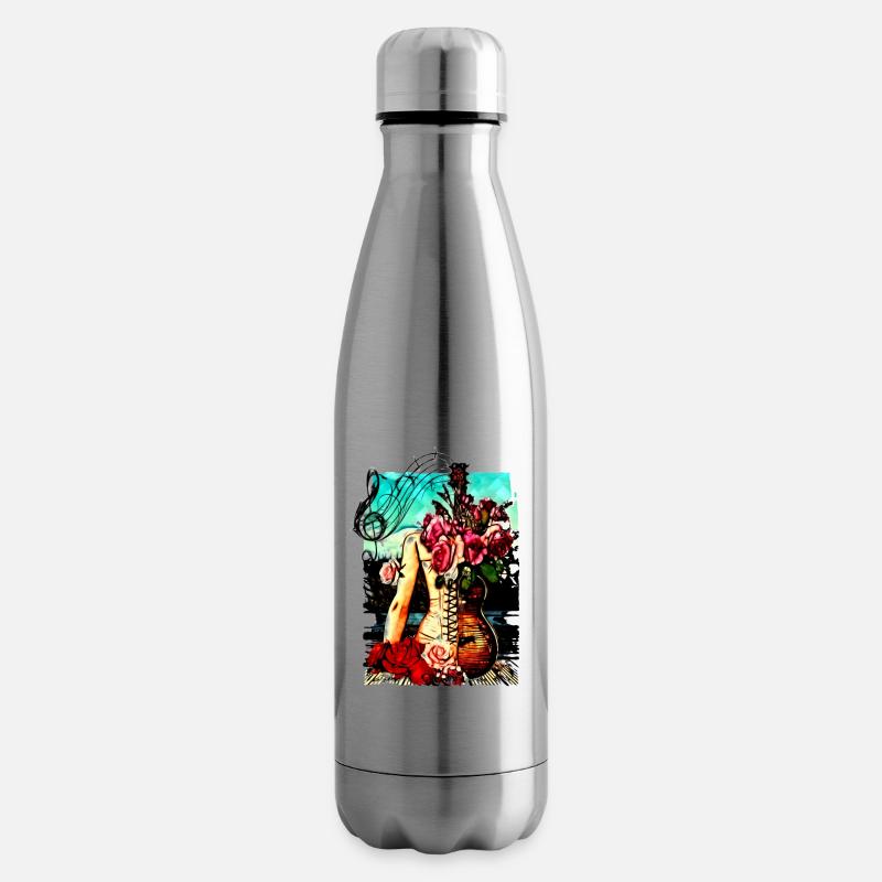 Gitarre Hüften - Isolierflasche - Lightsilver