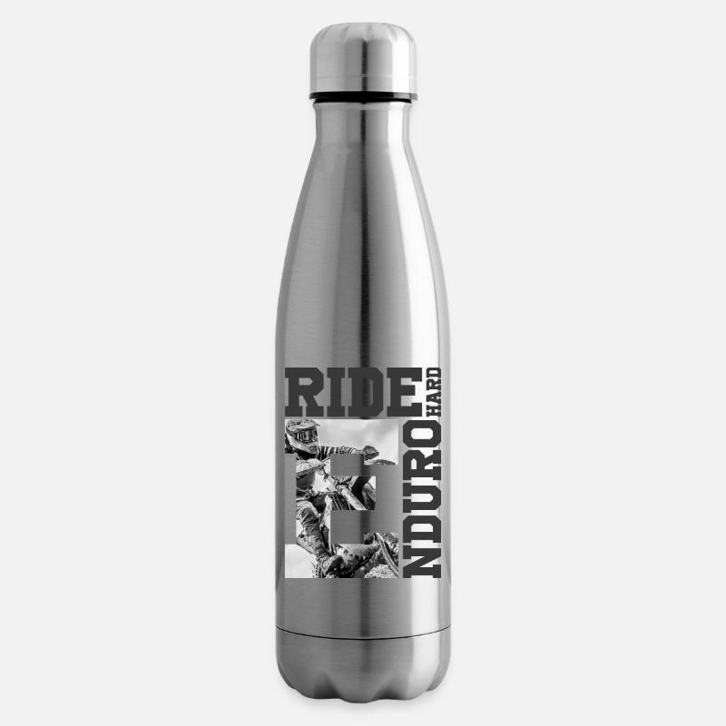 Hard Enduro Rider - Isolierflasche - Lightsilver