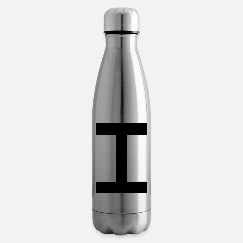 zahl_1_roemisch - Isolierflasche - Lightsilver