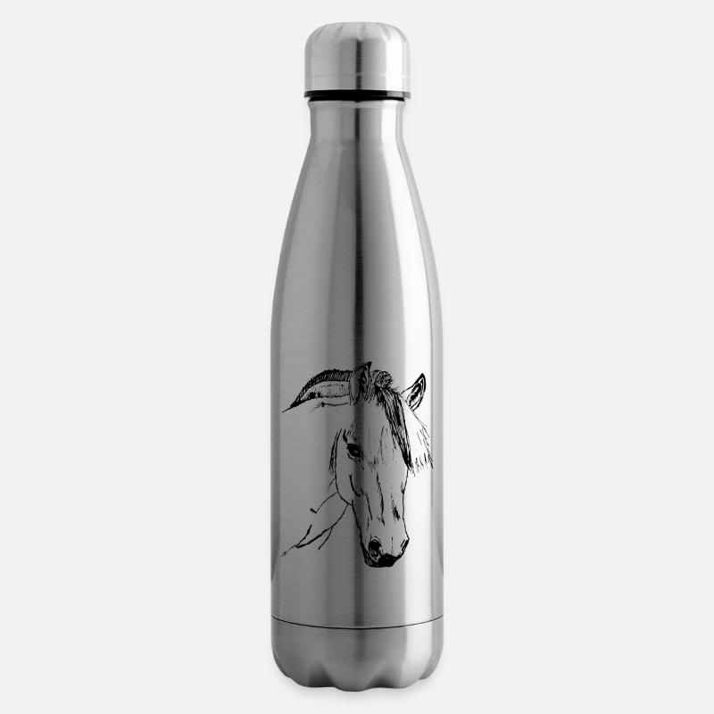Fjordpferd, Norweger, Pony - Isolierflasche - Lightsilver
