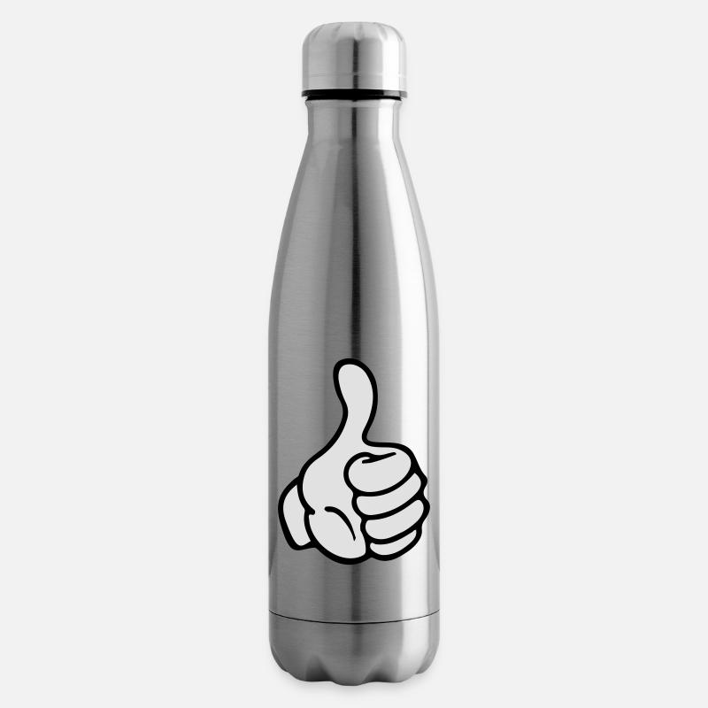 hand comic - Isolierflasche - Lightsilver
