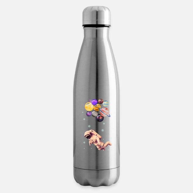 Planetary Astronauts - Insulated Water Bottle - silver