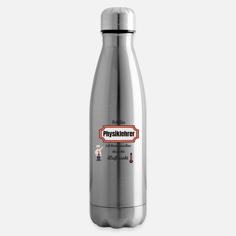 Physiklehrer - Isolierflasche - Lightsilver