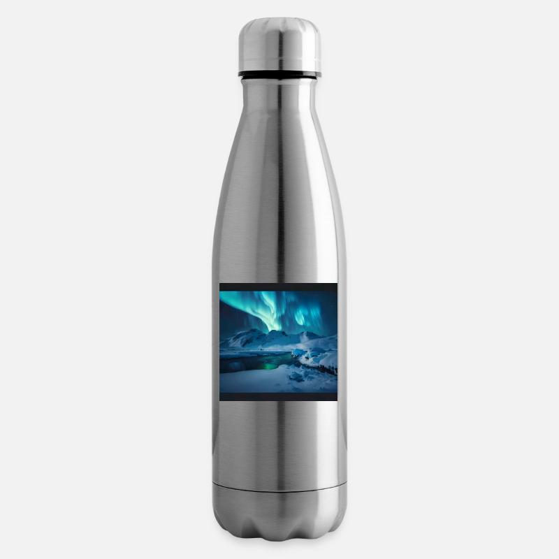 Nordlicht - Isolierflasche - Lightsilver