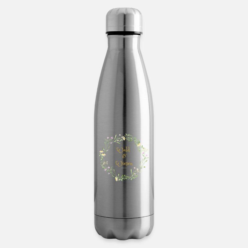 Wald & Wiesenmädchen - Isolierflasche - Lightsilver