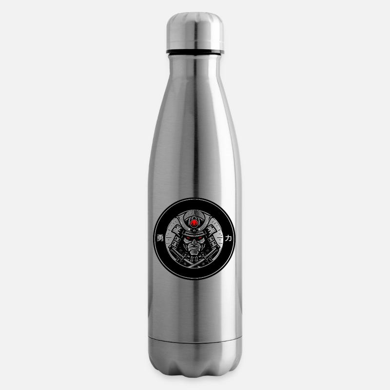Samurai - Mut und Kraft - Isolierflasche - Lightsilver