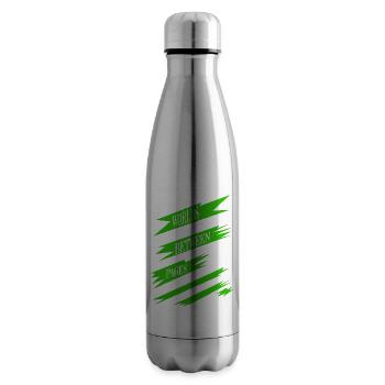 Échapper à la réalité cadeau plaisir lecture présent - Bouteille isotherme - argent clair - Droite