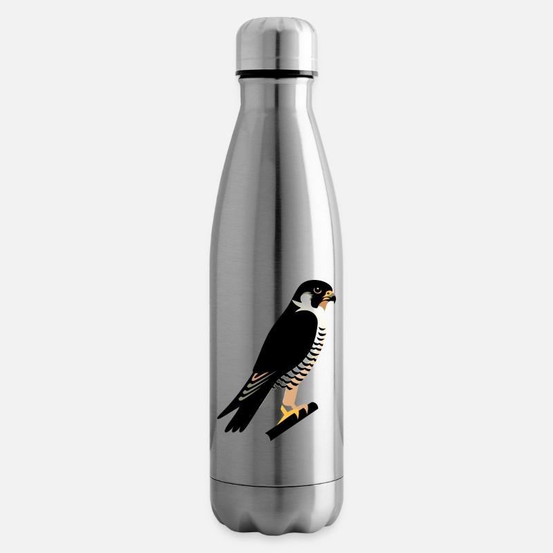 Wanderfalke - Isolierflasche - Lightsilver
