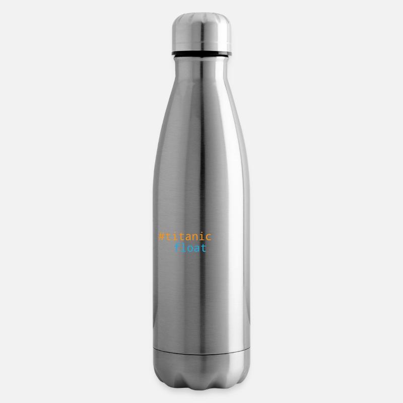 Css Puns - Titanic - Insulated Water Bottle - silver