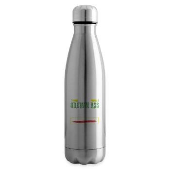 Grown Ass Truck Driver Do What Girlfriend Wants - Insulated Water Bottle - silver - Right