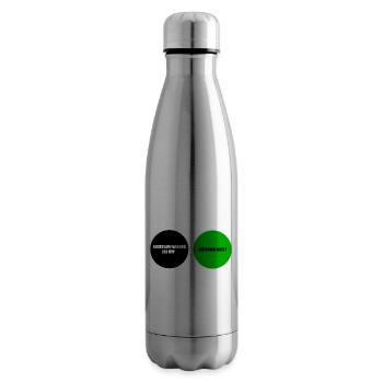 Mathematik, österreichische Politik, Volkspartei - Isolierflasche - Lightsilver - Rechts