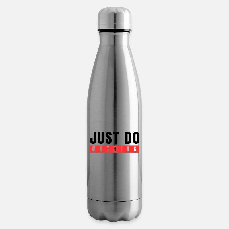 Einfach nichts tun - Isolierflasche - Lightsilver