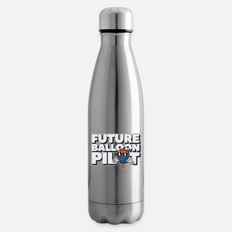 Future Balloon Pilot - Isolierflasche - Lightsilver