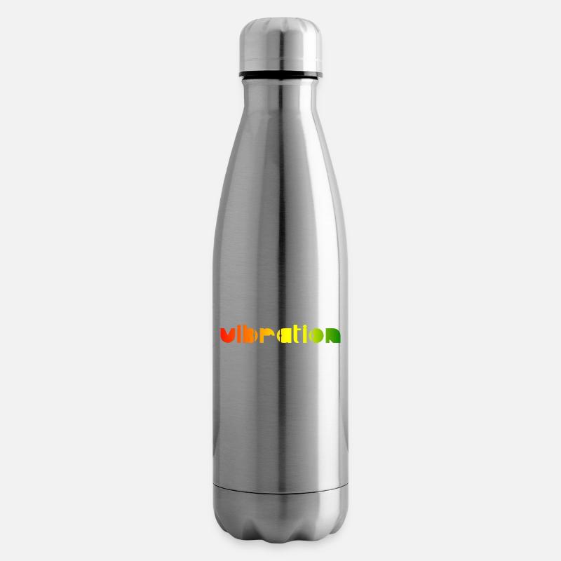 Vibration - Reggae - Isolierflasche - Lightsilver