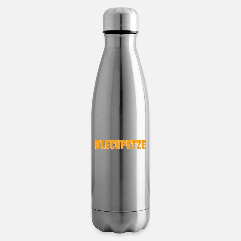 blechpetze - Isolierflasche - Lightsilver