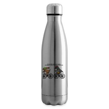 Für Chancengleichheit! Stärken & Schwächen F & P - Isolierflasche - Lightsilver - Rechts
