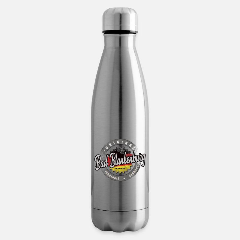 Original Germany Thüringen Bad Blankenburg - Isolierflasche - Lightsilver