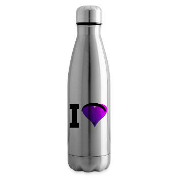 Women's Paragliding Paragliding Paragliding - Insulated Water Bottle - silver - Right