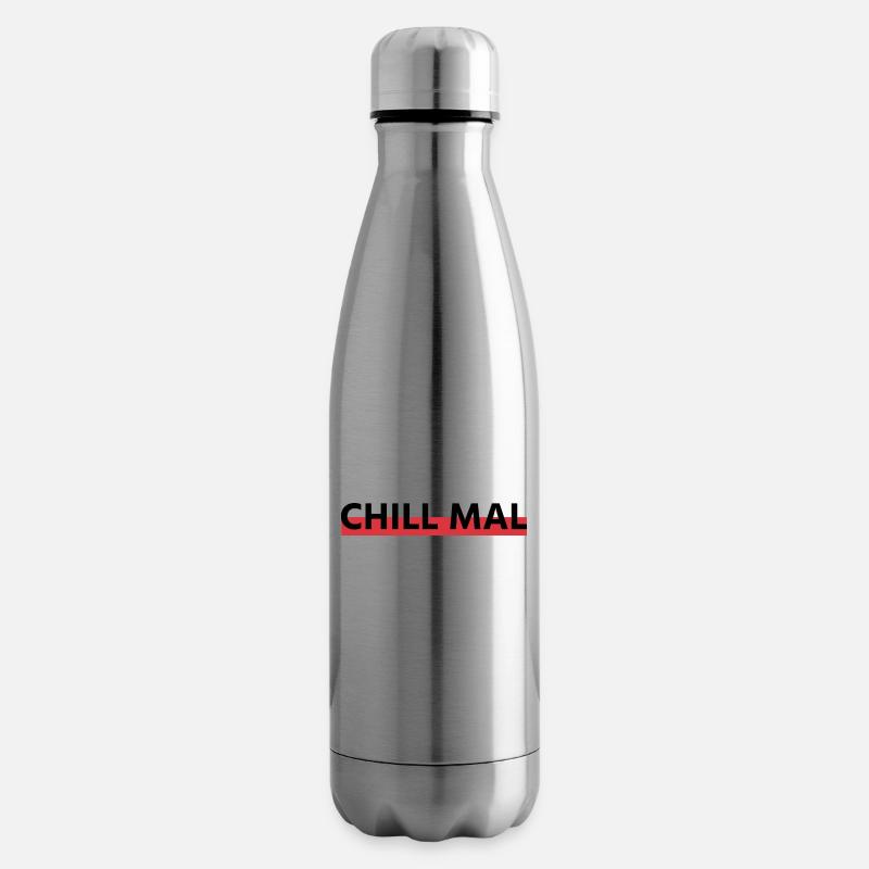 Chill mal! - Isolierflasche - Lightsilver