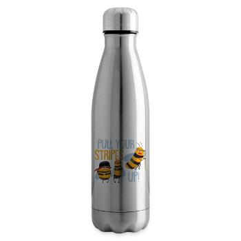 Lustiger Bienenliebhaber Honigbiene Biene Hummel - Isolierflasche - Lightsilver - Rechts