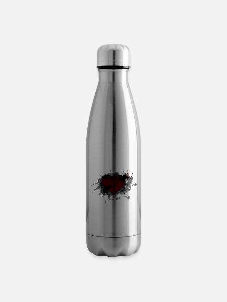 Broken Heart - Isolierflasche - Lightsilver