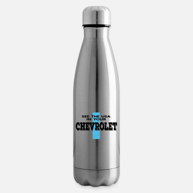 See the USA in your - Isolierflasche - Lightsilver
