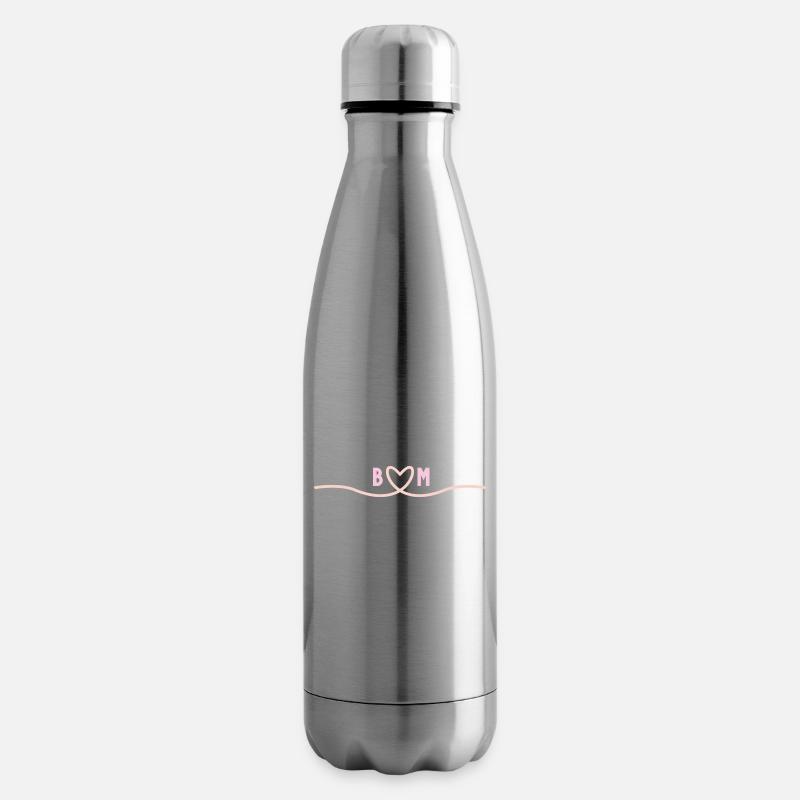 Liebe von B&M - Isolierflasche - Lightsilver
