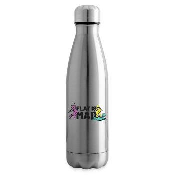 flat is mad - Isolierflasche - Lightsilver - Rechts