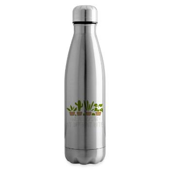 Wir alle wachsen unterschiedlich schnell - Isolierflasche - Lightsilver - Rechts