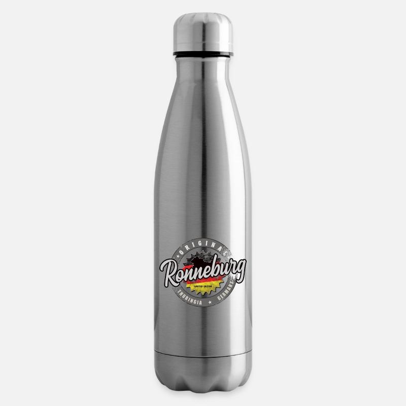 Original Germany Thüringen Ronneburg - Isolierflasche - Lightsilver
