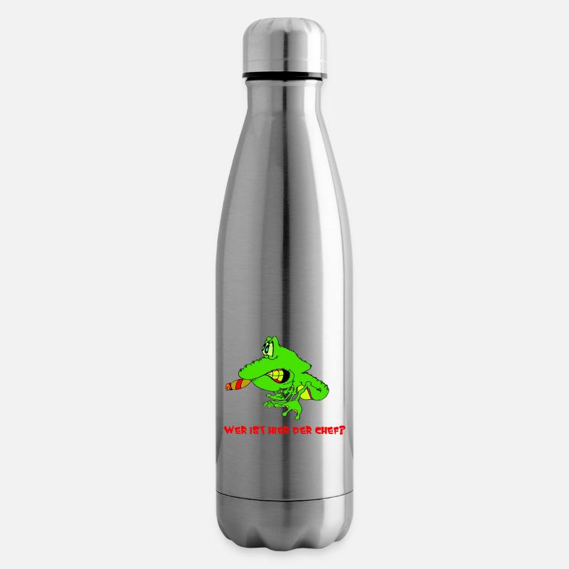 Chef Frosch - Isolierflasche - Lightsilver