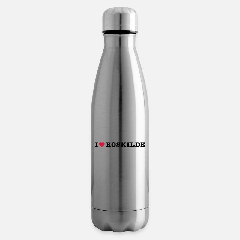 mp_i_love_roskilde - Isolierflasche - Lightsilver