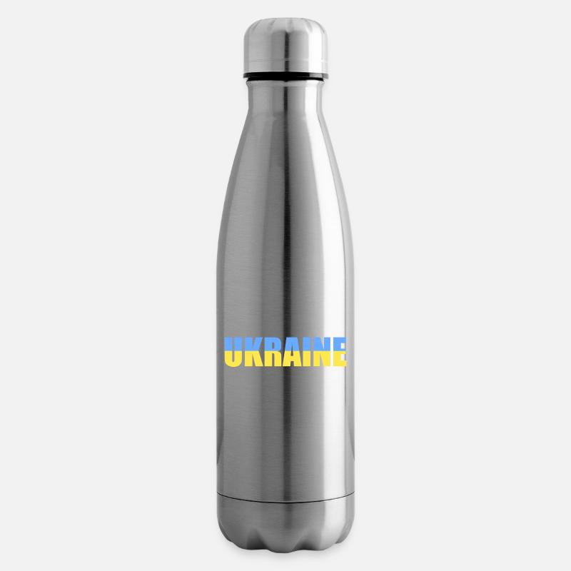 ukraine - Isolierflasche - Lightsilver